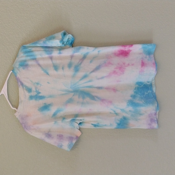 Nickelodeon SpongeBob SquarePants Stay Weird Custom Tie Dye Unisex Tee Shirt - Picture 4 of 6